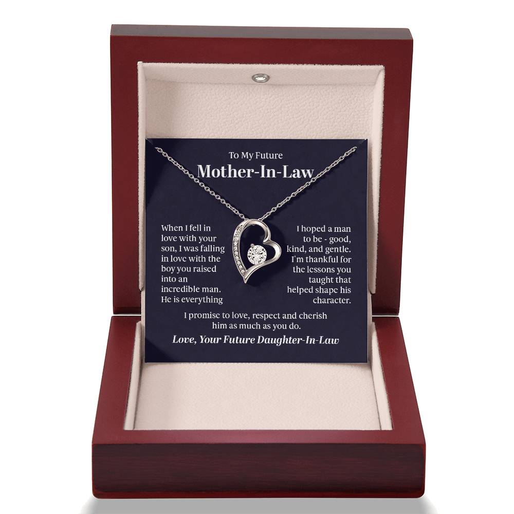 To my future mother  in  law - when i fell in love with your son