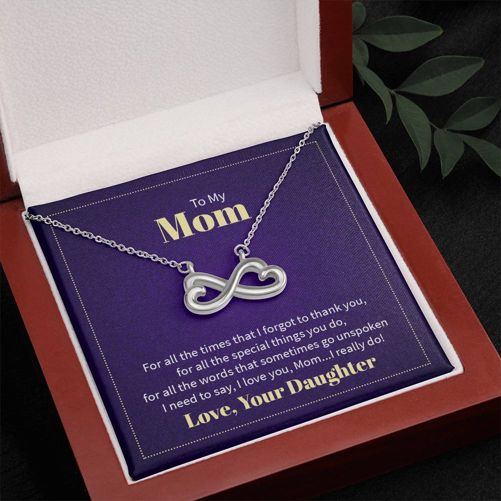 To my mom - for all the times that I forgot to thank you