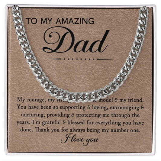To My Amazing Dad-My Courage My Strength