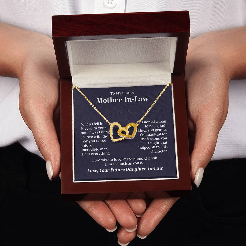 To my future mother-in-law, I was falling in love with the boy you raised into an incredible man, from your daughter-in-law