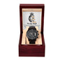 Dad-The Legend-Metal Chronograph Watch