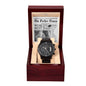 Dad-The Father Times-Metal Chronograph Watch