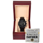 Dad-World_s Greatest Father-Metal Chronograph Watch