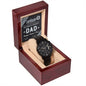 Dad-Certificate Of Achievement-Metal Chronograph Watch
