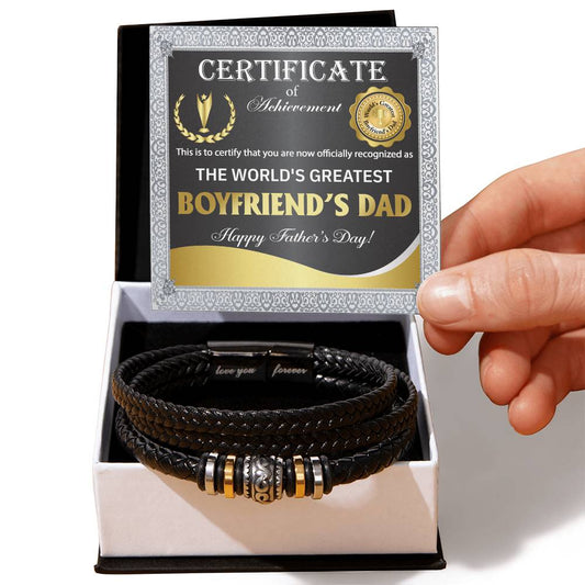 Boyfriend_s Dad-Officially Recognized -Bracelet