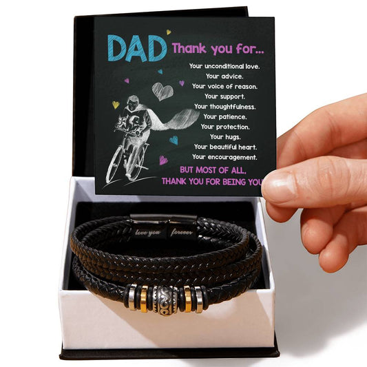 Dad-Thank You For-Bracelet