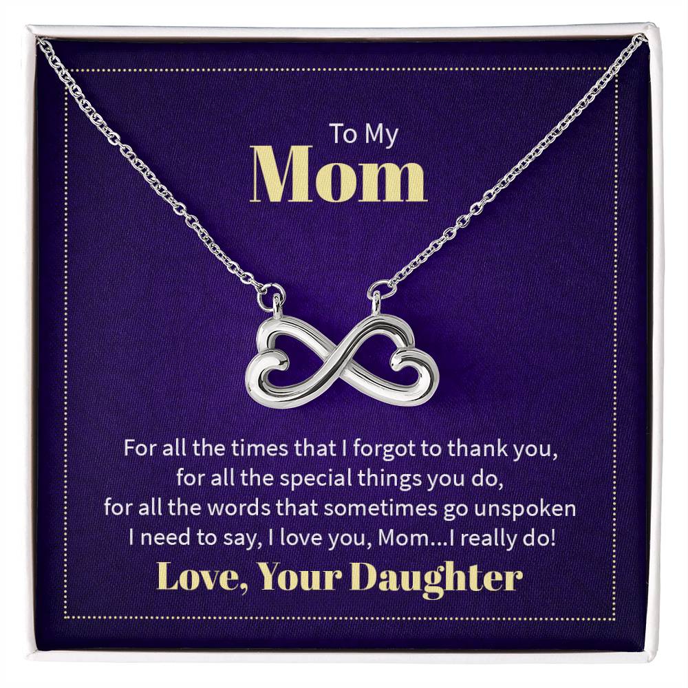 To my mom - for all the times that I forgot to thank you