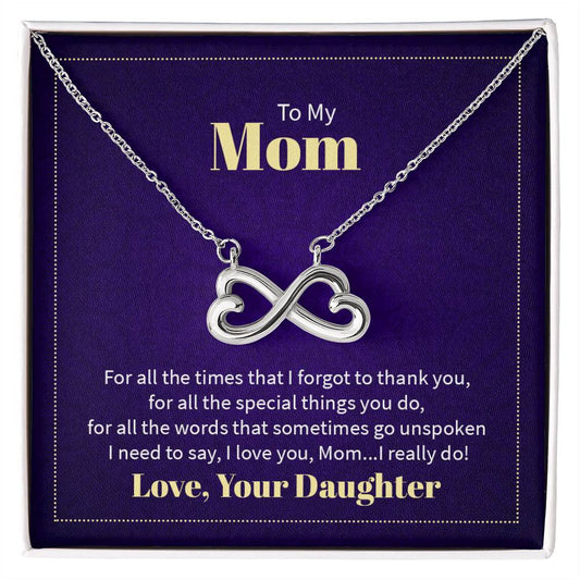 To my mom - for all the times that I forgot to thank you