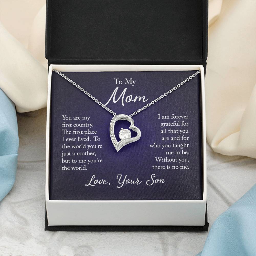 To my mom - you are my first country